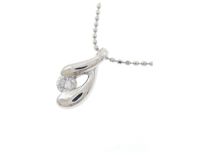 Autre Marque Collana in diamanti Pt900/Pt850 Argento - vista 3