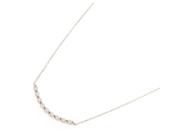 Autre Marque Collana 4°C K10 Pink Gold Rosa - vista 2