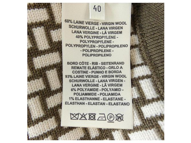 Hermès Hermes MOSAIQUE40 Blouson Castaño - vista 3
