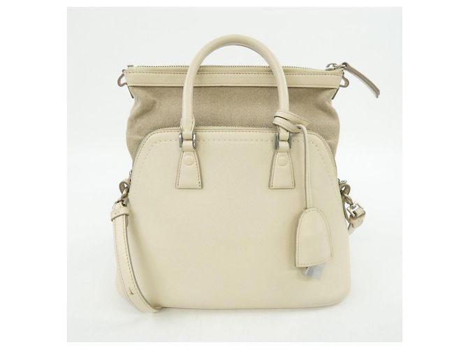 Maison Martin Margiela Borsa Maison Margiela 5AC Beige - vista 3