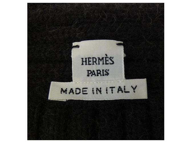 Cardigan Hermès Camel 34 Castaño - vista 4