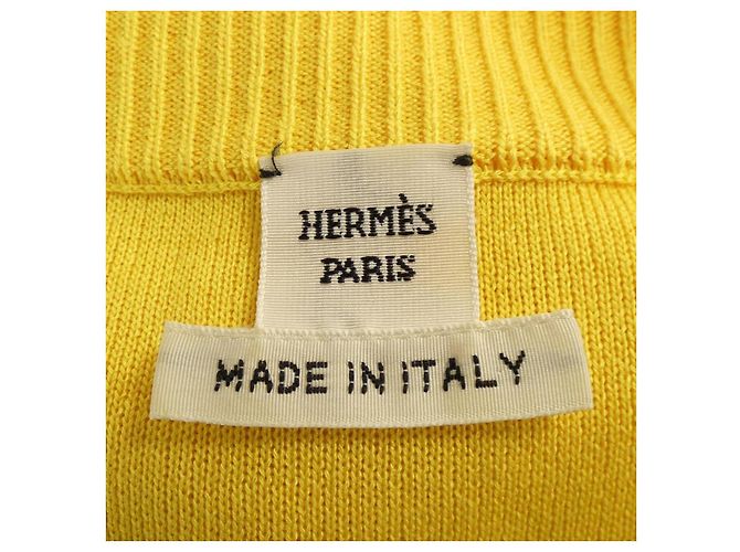 Hermès Hermes Twillaine Knit Amarillo - vista 4