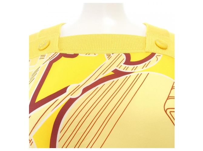 Hermès Hermes Twillaine Knit Amarillo - vista 5