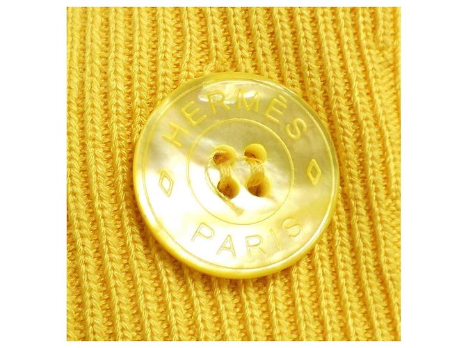 Hermès Hermes Twillaine Knit Amarillo - vista 7