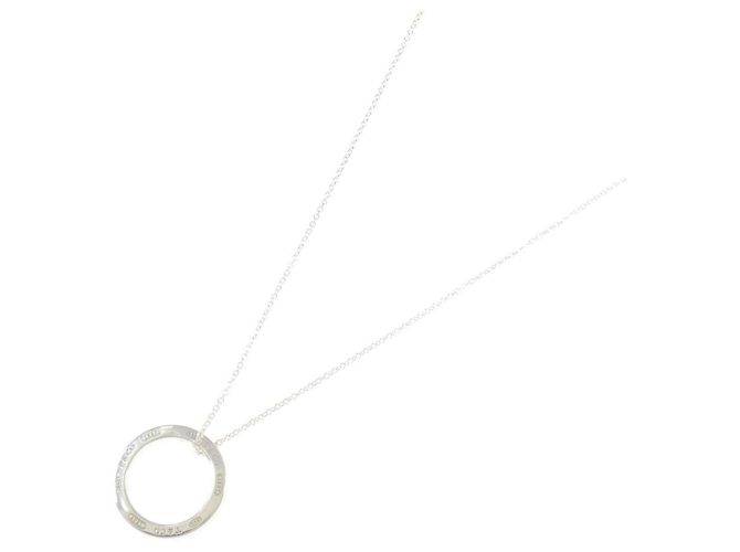 Tiffany & Co Tiffany 1837 Circle Halskette aus 925 Silber - Ansicht 2
