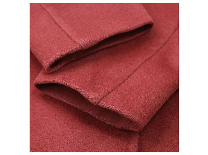 Max Mara Abrigo MaxMara RIALTO Camel Castaño Burdeos - vista 7