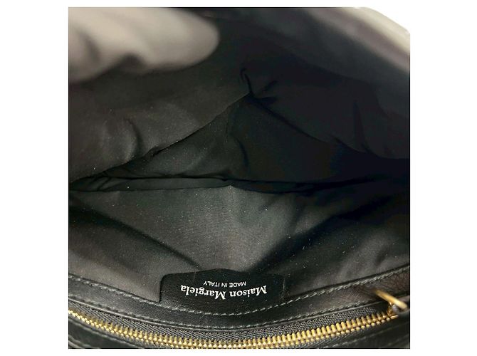 Maison Martin Margiela Borsa a tracolla in pelle Maison Margiela Glam Slam Nero - vista 9