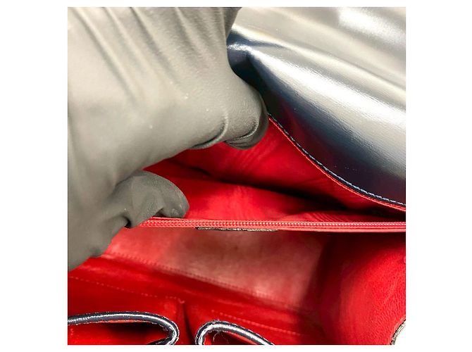 Céline Borsa a mano 2way in pelle di vitello Celine Blu Blu navy - vista 10