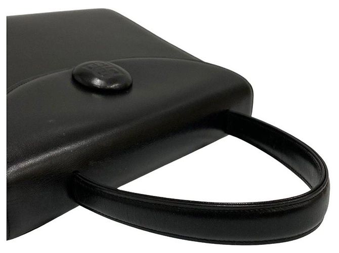 Borsa a mano in pelle GIVENCHY logo 4G Nero D'oro - vista 10
