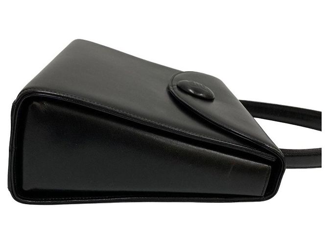 Borsa a mano in pelle GIVENCHY logo 4G Nero D'oro - vista 14
