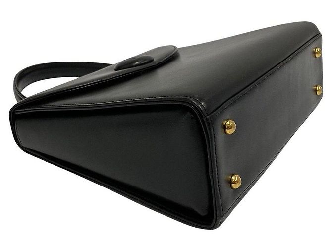 Borsa a mano in pelle GIVENCHY logo 4G Nero D'oro - vista 16
