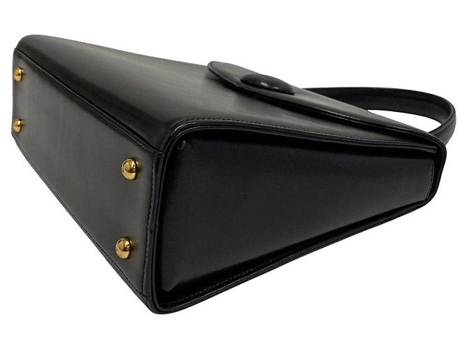 Borsa a mano in pelle GIVENCHY logo 4G Nero D'oro - vista 18