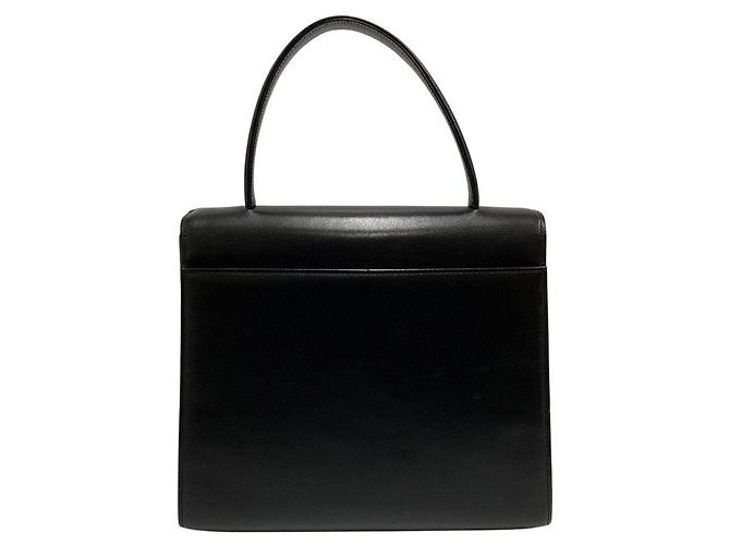 Borsa a mano in pelle GIVENCHY logo 4G Nero D'oro - vista 8