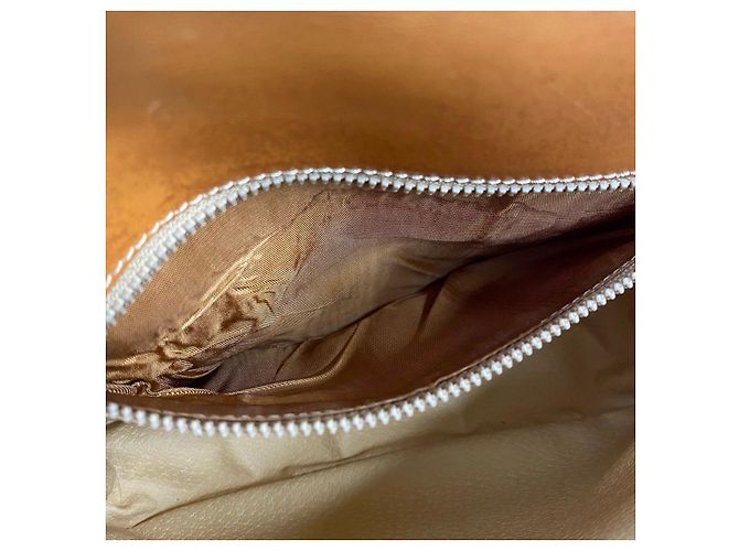 Céline Borsa a tracolla Celine Macadam Blazon Triomphe Pattern PVC Leather Marrone - vista 20