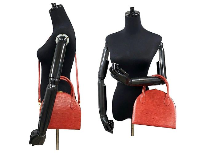 Fendi Leder 2-Way Schultertasche Rot - Ansicht 5