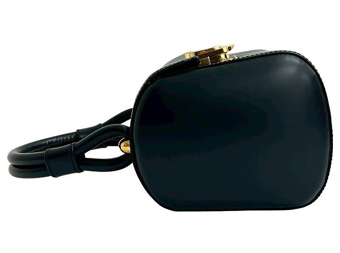 Borsa in pelle di vitello Loewe Anagram Blu Blu navy - vista 11