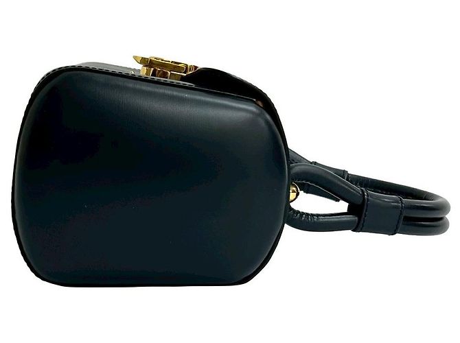 Borsa in pelle di vitello Loewe Anagram Blu Blu navy - vista 13