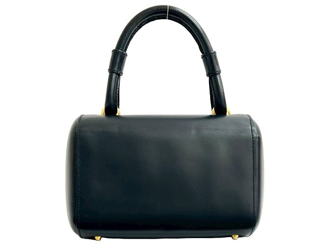 Borsa in pelle di vitello Loewe Anagram Blu Blu navy - vista 7