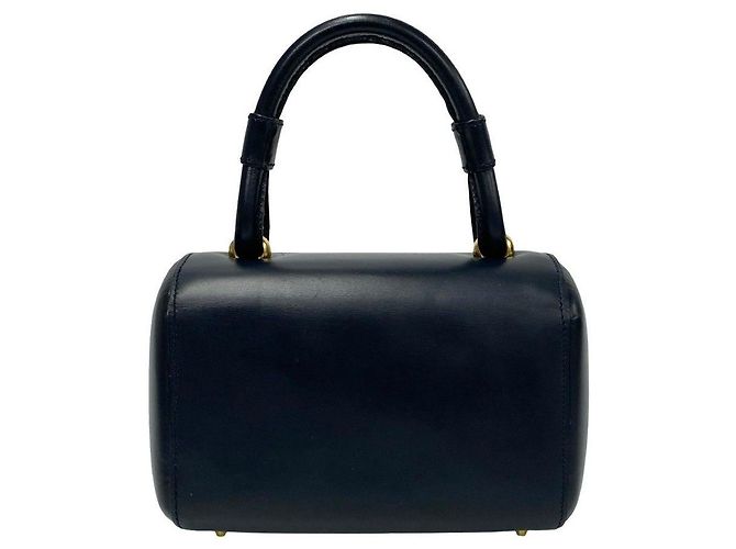 Borsa in pelle di vitello Loewe Anagram Blu Blu navy - vista 8