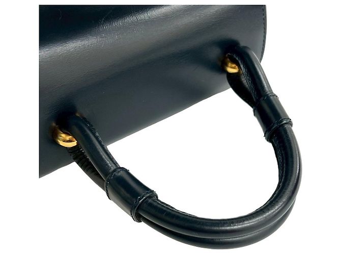 Borsa in pelle di vitello Loewe Anagram Blu Blu navy - vista 9