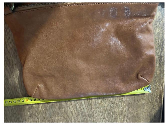 Autre Marque Fossil Borsa a Tracolla in Pelle Marrone - vista 3