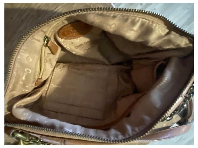 Autre Marque Fossil Borsa a Tracolla in Pelle Marrone - vista 5
