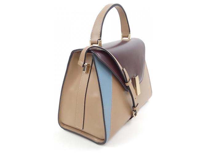 Borsa Valextra ISIDE medium Beige - vista 2