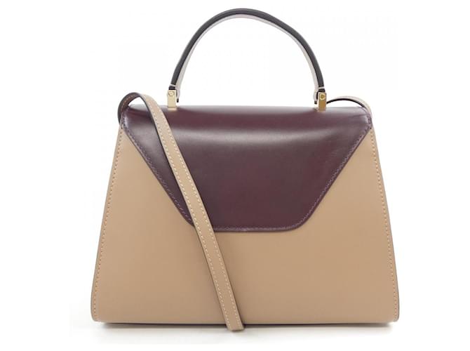 Borsa Valextra ISIDE medium Beige - vista 3