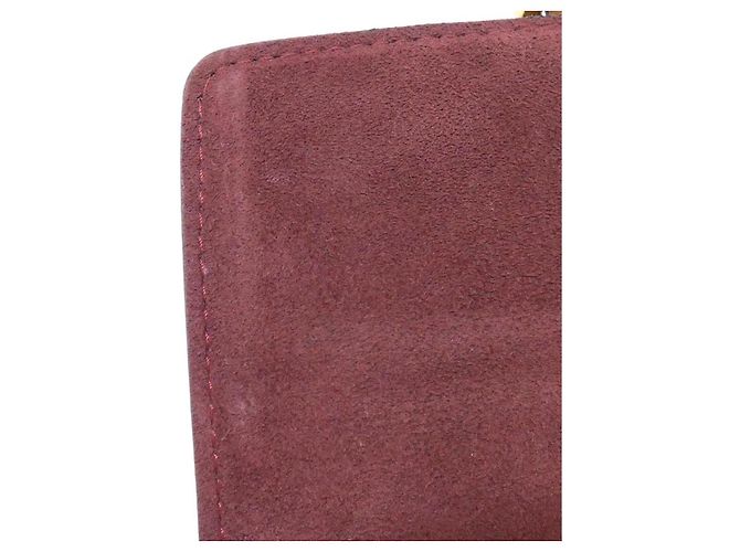 Borsa a tracolla MINI in jacquard Louis Vuitton SINCE1854 Dauphine Marrone Bordò - vista 8