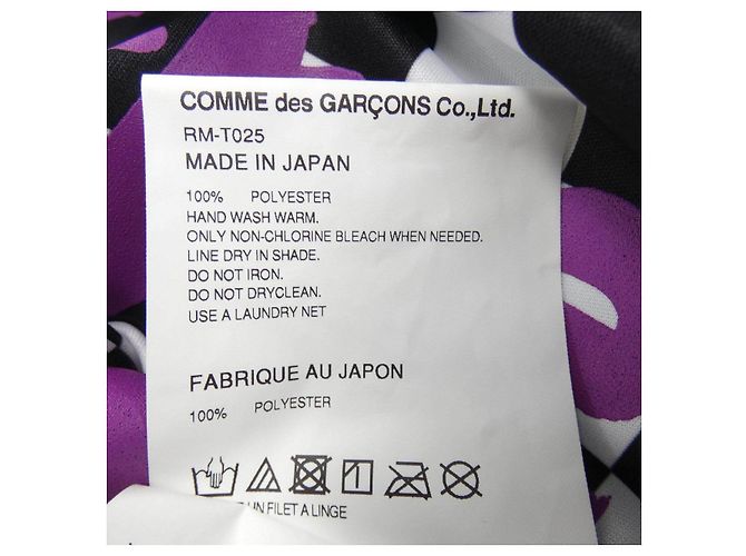 Tops Comme des Garcons Negro - vista 3