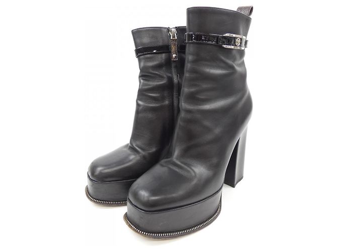 Louis Vuitton Fame Line Boots Schwarz - Ansicht 3