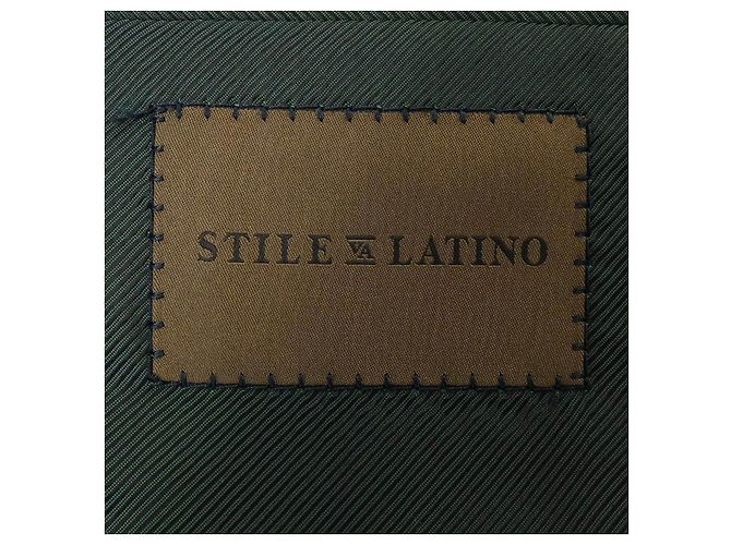 Autre Marque Traje Stile Latino Napoli Verde - vista 5