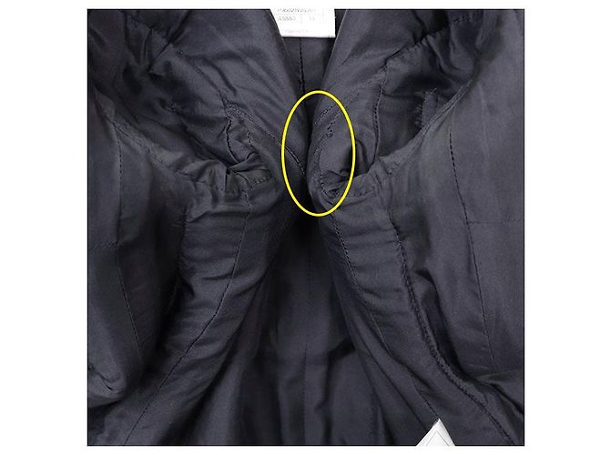 Chaqueta Chanel de Tweed 100% Lana Azul Azul marino - vista 9