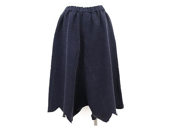 Autre Marque Comme des Garcons Comme des Garcons Culottes in poliestere e cotone Blu Blu navy - vista 7