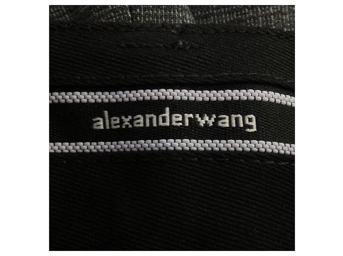 Pantaloni a quadri Alexander Wang Marrone - vista 4