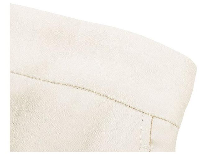 Gucci Crepe-Hose Weiß Roh - Ansicht 13