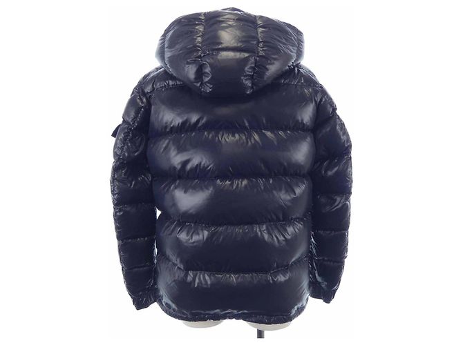 Chaqueta de Plumas Moncler Maya Azul Azul marino - vista 2