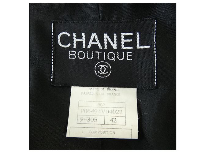 Chaqueta Chanel P06494V04022 Negro - vista 4