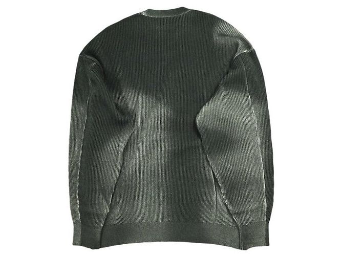 Autre Marque ssstein DISCOLORATION RIB KNIT LS Cotton Nylon Knit Marrone - vista 2