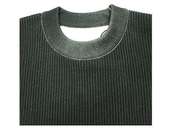 Autre Marque ssstein DISCOLORATION RIB KNIT LS Cotton Nylon Knit Marrone - vista 5