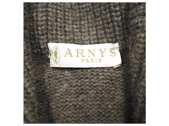 Autre Marque Cardigã de lã e cashmere Arnys Paris Marrom Vermelho - vista 6