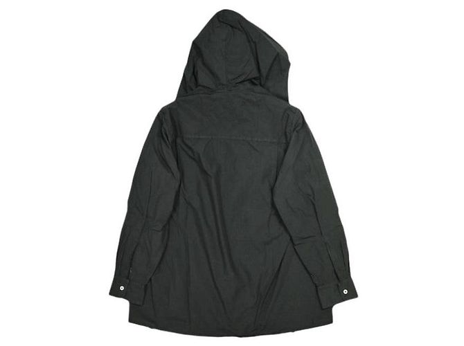 Autre Marque Camiel Fortgens HOODED SCARF SHIRT Camisa de algodón Negro - vista 2
