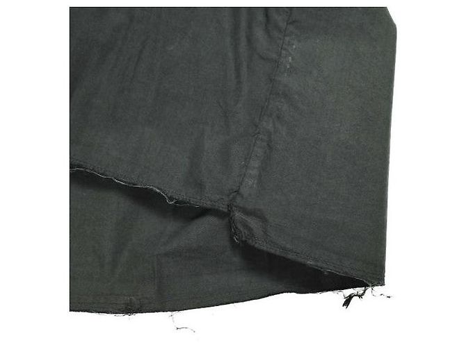 Autre Marque Camiel Fortgens HOODED SCARF SHIRT Camisa de algodón Negro - vista 8