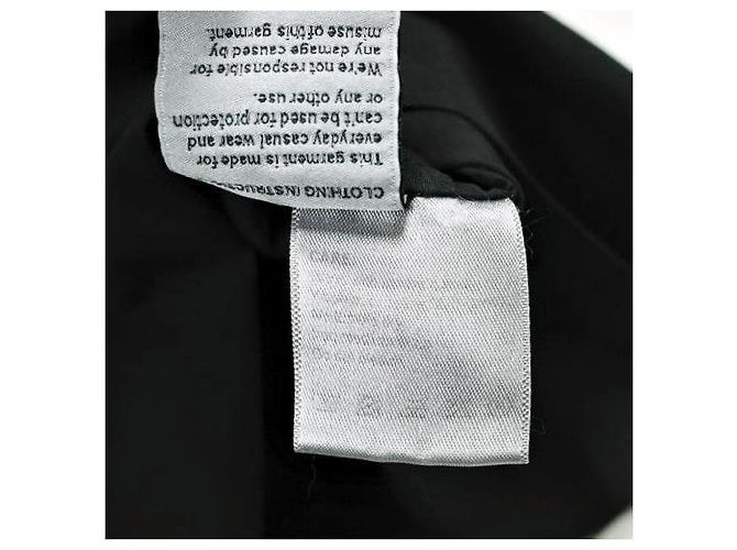 Autre Marque Camiel Fortgens HOODED SCARF SHIRT Camisa de algodón Negro - vista 9