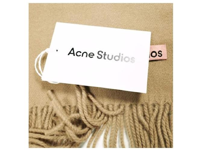 Sciarpa in lana Acne Studios CANADA NEW Marrone Cammello - vista 4