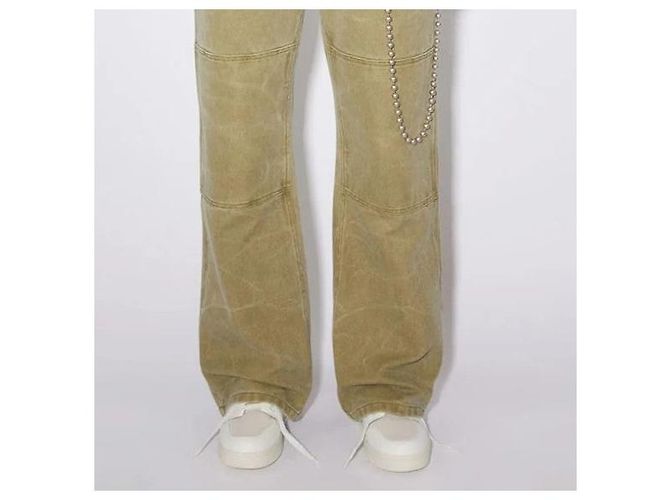 Acne Studios 08STHLM LOW Sneakers in pelle di vitello Bianco Bianco sporco - vista 10
