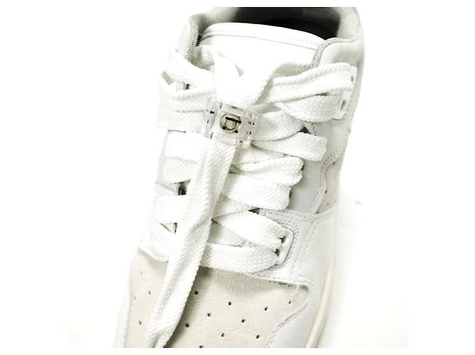 Acne Studios 08STHLM LOW Sneakers in pelle di vitello Bianco Bianco sporco - vista 6