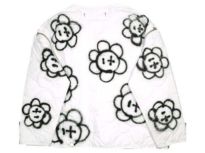 Autre Marque amok Chaqueta 2way GUERNIKA QUILTING Blanco - vista 2