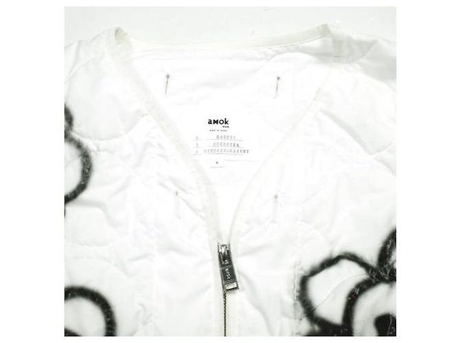 Autre Marque amok Chaqueta 2way GUERNIKA QUILTING Blanco - vista 5