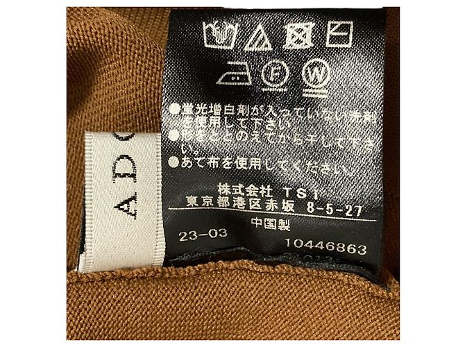 Autre Marque ADORE Basic ärmelloses Stricktop aus Polyester Braun - Ansicht 5
